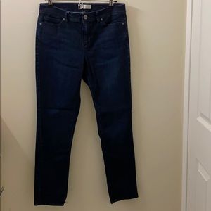 J.Jill Denim authentic fit slim leg jeans